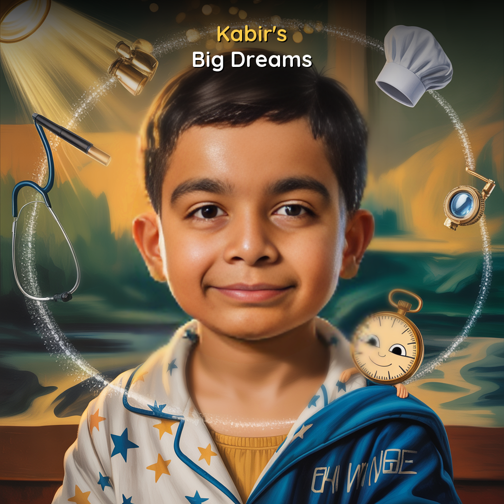 Big Dreams - personalized career book for kids