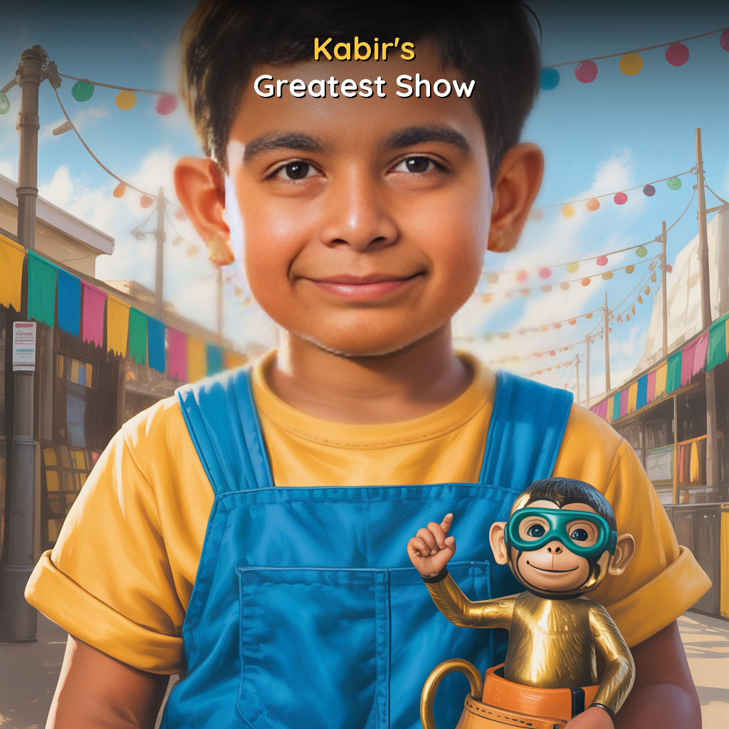 The Greatest Show - personalized STEM book for kids