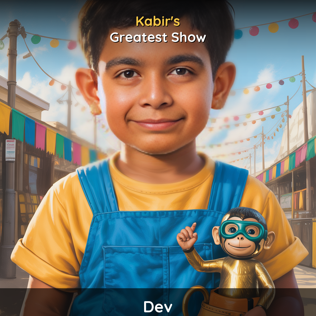 Dev's STEM books for kids - The Greatest Show by StoryDiya