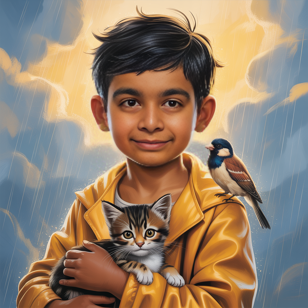 Little Hero custom childrens books - Children books about kindness, community garden adventure